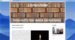 Desktop Screenshot of blog.livingspark.net